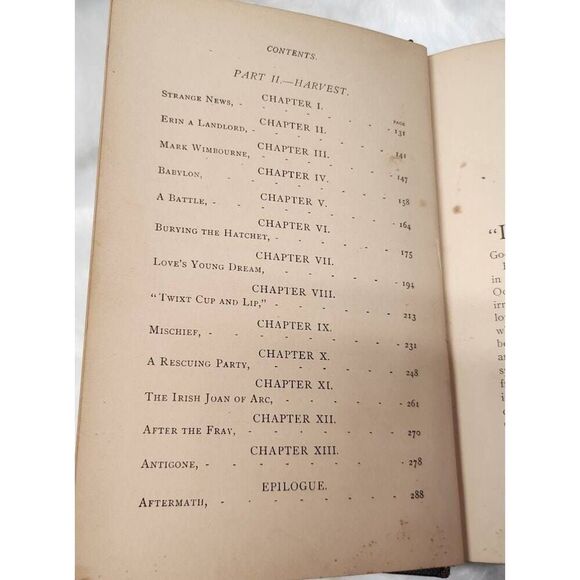 Vintage 1898 Miss Erin hardcover book #A88 - Picture 5 of 12